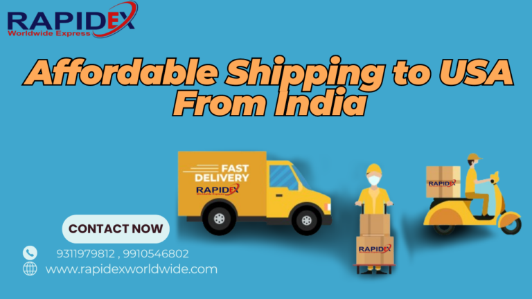 Affordable Shipping to USA from India