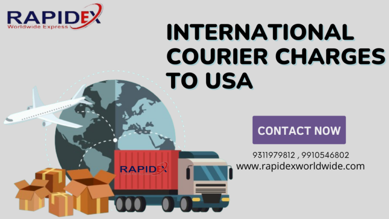 Comparing Courier Charges from India to USA with Rapidex Worldwide Express: Finding the Best Deal