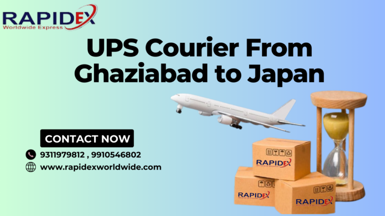 Complete Guide for UPS Courier from India to Japan