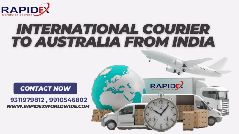 International Courier to Australia with Rapidex Worldwide Express: The Best Shipping Rates and Services