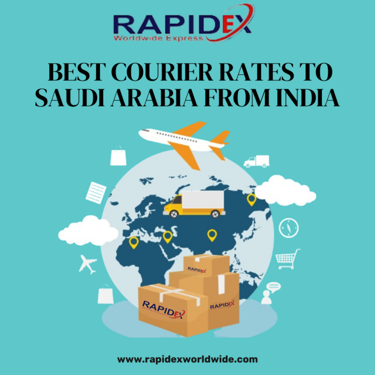 Unlocking the Best Courier Rates to Saudi Arabia from India