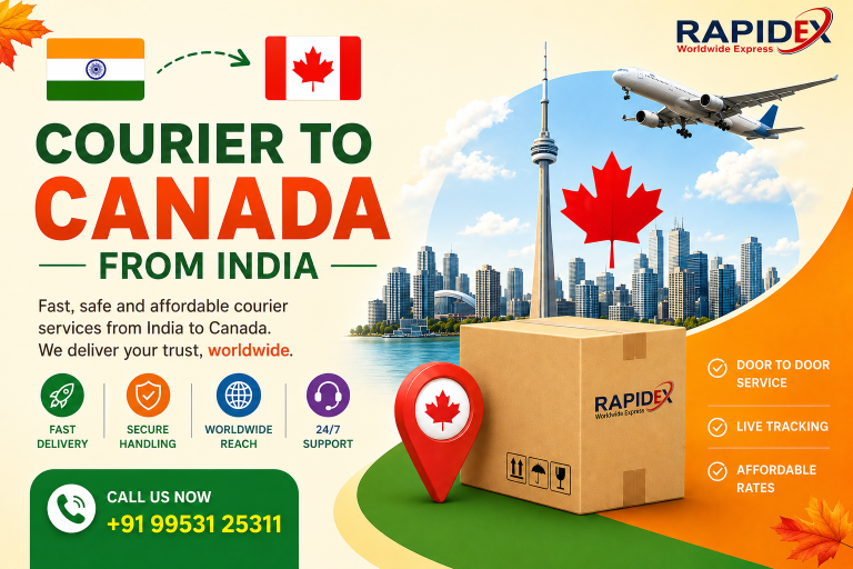 Courier to Canada from India: A Brief Guide