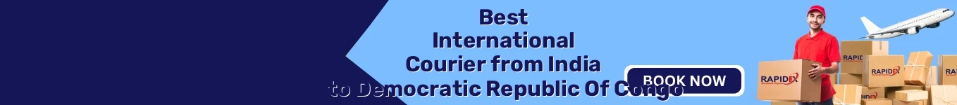 International Courier from India to Democratic Republic Of Congo | Fast & Reliable Shipping