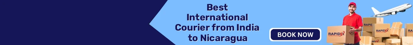 International Courier from India to Nicaragua | Fast & Reliable Shipping