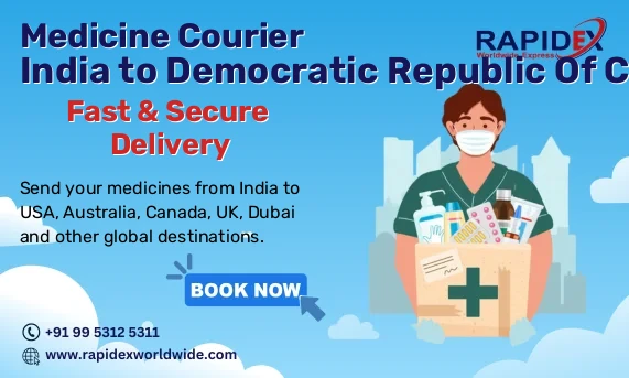 Medicine Courier from India to Democratic Republic Of Congo | Fast & Secure Delivery