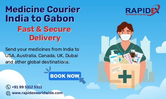 Medicine Courier from India to Gabon | Fast & Secure Delivery