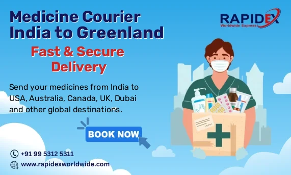 Medicine Courier from India to Greenland | Fast & Secure Delivery