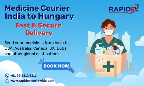 Medicine Courier from India to Hungary | Fast & Secure Delivery