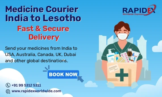 Medicine Courier from India to Lesotho | Fast & Secure Delivery