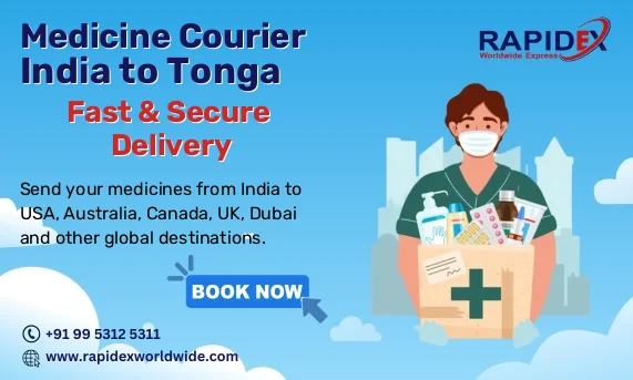 Medicine Courier from India to Tonga | Fast & Secure Delivery
