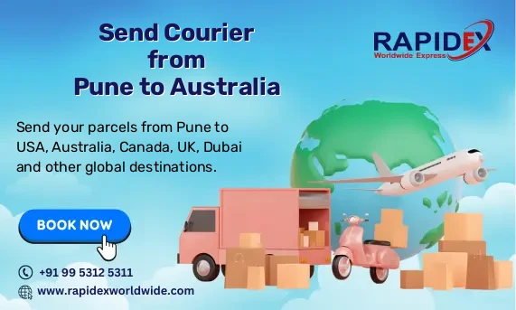 Courier from Pune to Australia | Free Pickup & Fast Delivery