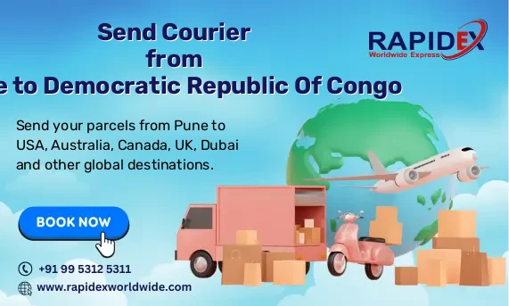 Courier from Pune to Democratic Republic Of Congo | Free Pickup & Fast Delivery