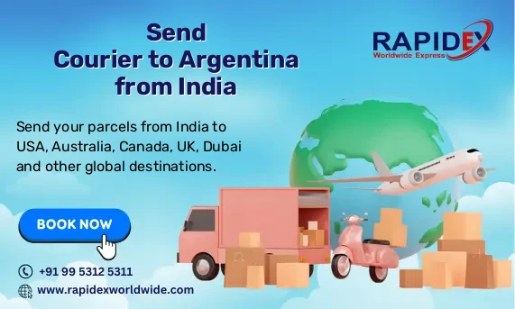 Send Courier to Argentina from India | Fast & Affordable Rates