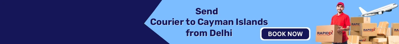 Courier to Cayman Islands from Delhi | Free Pickup & Fast Delivery