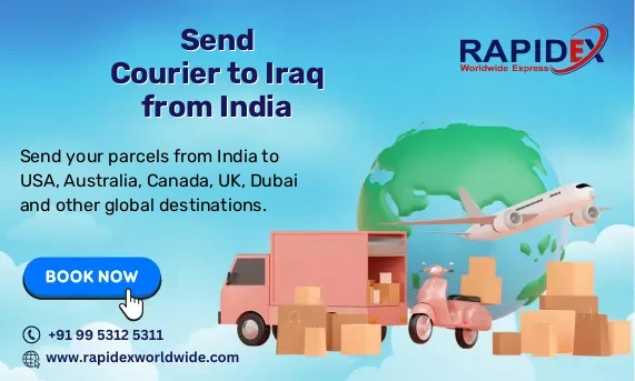 Send Courier to Iraq from India | Fast & Affordable Rates