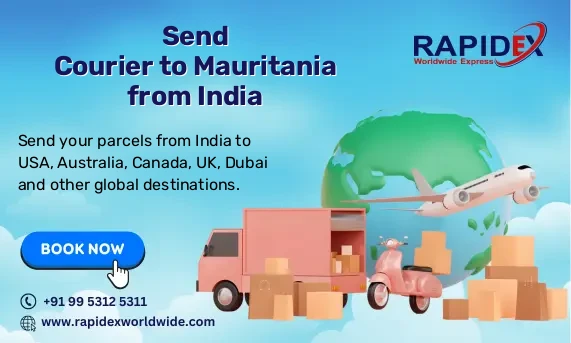 Send Courier to Mauritania from India | Fast & Affordable Rates
