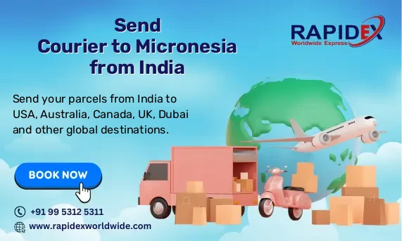 Send Courier to Micronesia from India | Fast & Affordable Rates