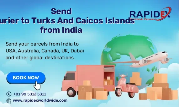 Send Courier to Turks And Caicos Islands from India | Fast & Affordable Rates